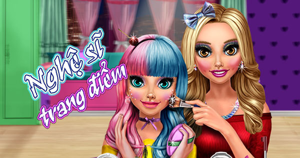 Game Nghệ sĩ trang điểm - Cuties Candy Makeup - Game Vui