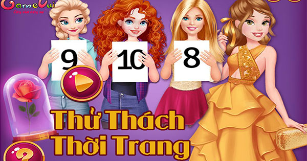 Game Thử Thách Thời Trang - Princess Comfort Zone Challenge - Game Vui