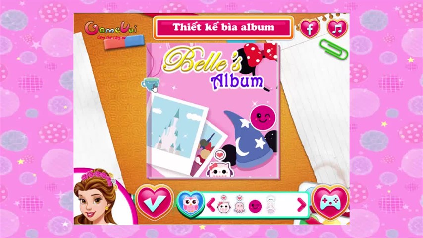 Game Sổ lưu bút của Belle - Belle Friendship Memories - Game Vui